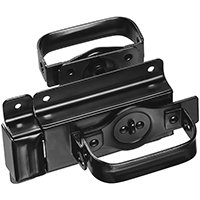 LATCH ORN DOOR/GATE BLACK