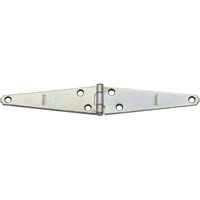 HINGE STRAP ZINC PLATED 6IN