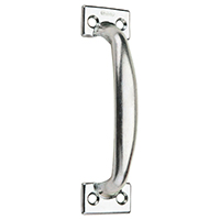 National Hardware N226-860 Door Pull; 1-1/2 in W; Steel; Zinc