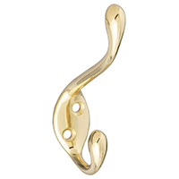 GARMENT HOOK BRASS