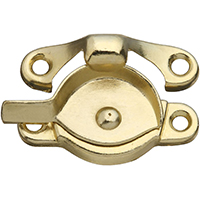 LOCK SASH BRASS