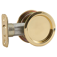 LATCH/PULL POCKET DR BRASS