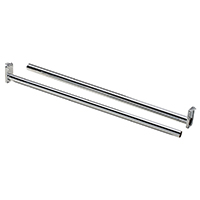 30" - 48" ADJUSTABLE CLOSET ROD