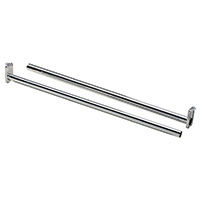 72" - 120" ADJUSTABLE CLOSET ROD