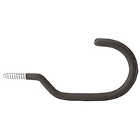8-1/2" LG BIKE HOOK SC-IN BLK