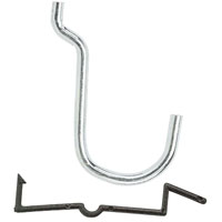 HOOK PEG ZINC PLATED 1IN