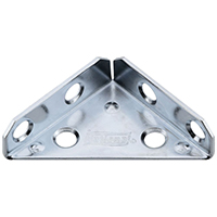 CORNER BRACE 2" ZINC PLATED