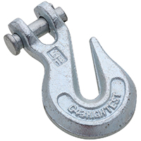 GRAB HOOK CLEVIS 5/16 ZN PLTD