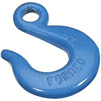 HOOK EYE GRB BLU STL 1/4IN