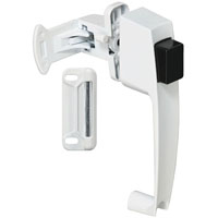 LATCH PUSHBTTN WHITE 1-3/4IN