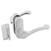 LATCH STORM DOOR WHITE 1-3/4IN