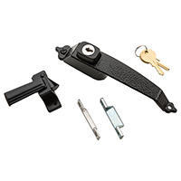 LATCH STORM DOOR BLACK