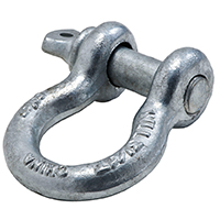 National Hardware 3250BC Series N830-310 Anchor Shackle, 6500 lb Working