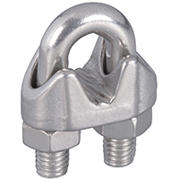 IRON WIRE CABLE CLAMP 1/4IN