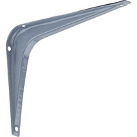 6" X 5" GRAY SHELF BRACKET