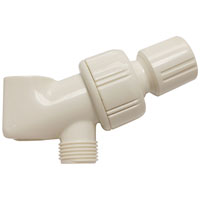 BRACKET SHOWER RPLCMT H/H WHT
