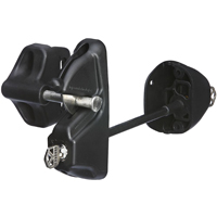 LATCH LOCK DLX BLK 5-7/8IN