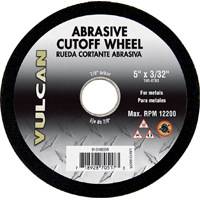 WHEEL CUTOFF ABRASIVE 5X3/32IN