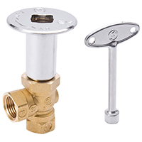 VALVE 1/2 LOG LIGHTER ANGLE CP