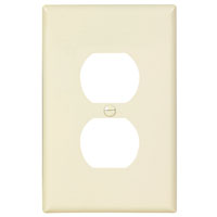 WALLPLATE RCPT DPLX TOGGLE 1G