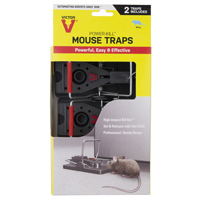 Victor Power-Kill M142S Mouse Trap, 2.19 in L, 5.44 in W, 8.81 in H