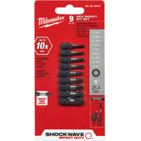 MIL-48324616 INSERT BIT SET 9PC