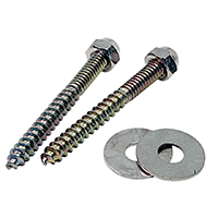 DAN-80157 SCREW TOILET 1/4X2-1/2