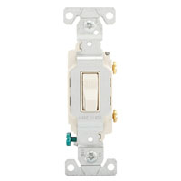 SWITCH TOGGLE LT ALMOND 20A