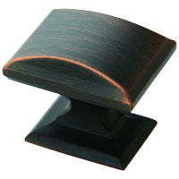 CABINET KNOB OIL RUB BRONZE