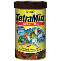 Tetra TetraMin 77104 Tropical Fish Flakes; Flakes; 2.2 oz