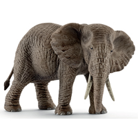 Figurine African Elephant Fem