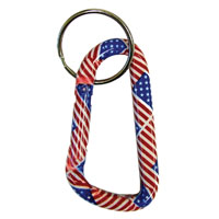 LG Flag Carabiner Clip