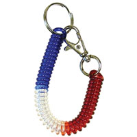 RED/WHT/BLU Keychain