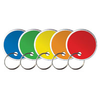 5PK Paper Tags/Ring