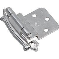 HINGE CABINET STL 3/8IN NICKEL