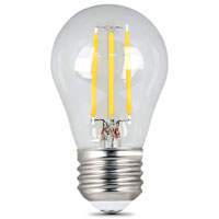 2pk 8W A15 5000K LED Clear Bulb