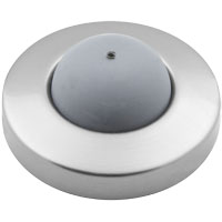 DOOR STOP WALL SATIN CHRM