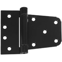 HINGE SPRING GATE BLK 3-1/2IN