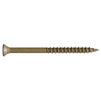 CAMO 0356200 Screw, 4 in L, Bugle Head, Star Drive, Type 17 Point