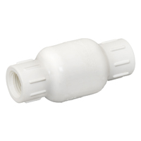 VALVE CHECK PVC SCH40 IPS 1/2