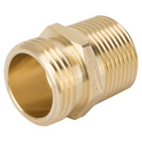 LANDSCAPERS SELECT 3/4" NHT X 3/4 NPT X 1/2 NPT BRASS CONNECTOR