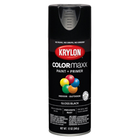 PAINT BLACK GLOSSY 12 OZ  1601