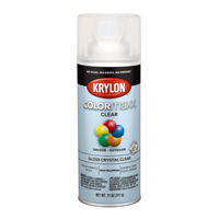 Krylon COLORmaxx K05515007 Spray Paint, Gloss, Clear, 11 oz, Aerosol Can