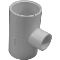 TEE PVC SLIP 1-1/4X1-1/4X1/2