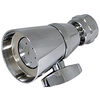SINGLE-SPRAY SHOWERHEAD CHROME