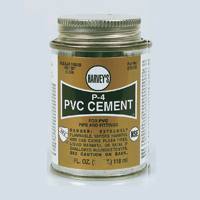 HAR-18110 08OZ P4 PVC CEMENT REG