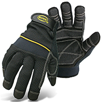Boss 5202X Multi-Purpose Utility Gloves, XL, Wing Thumb, Wrist Strap Cuff