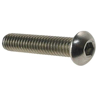CAP SCREW BUTTON 75MM M6THREAD