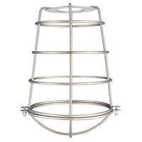 Westinghouse 85031 Cage Shade, Metal, Brushed Nickel, 6-3/4 in Dia x 8 in H Dimensions