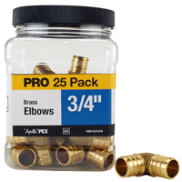 ELBOW PEX 25PK 3/4IN